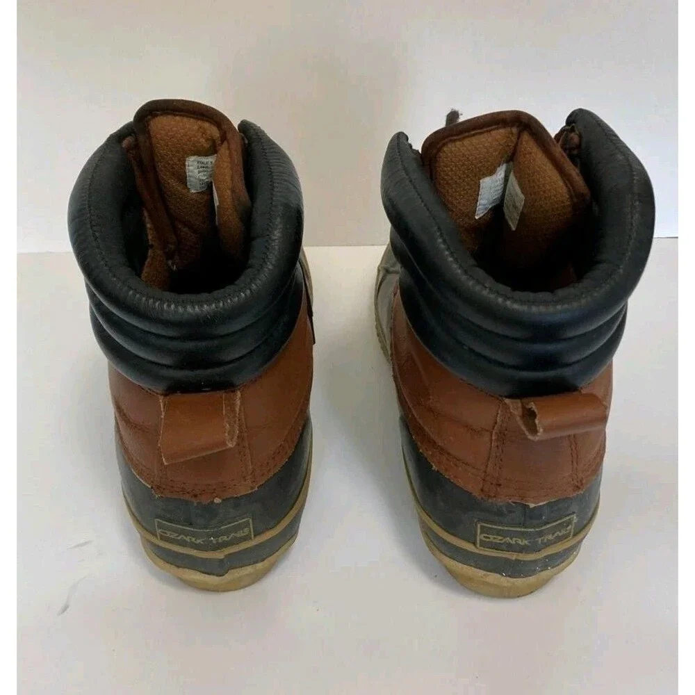 Ozark Trail Boots Mens 11 Brown Pike 5 Duck Boot Outdoor Work Casual